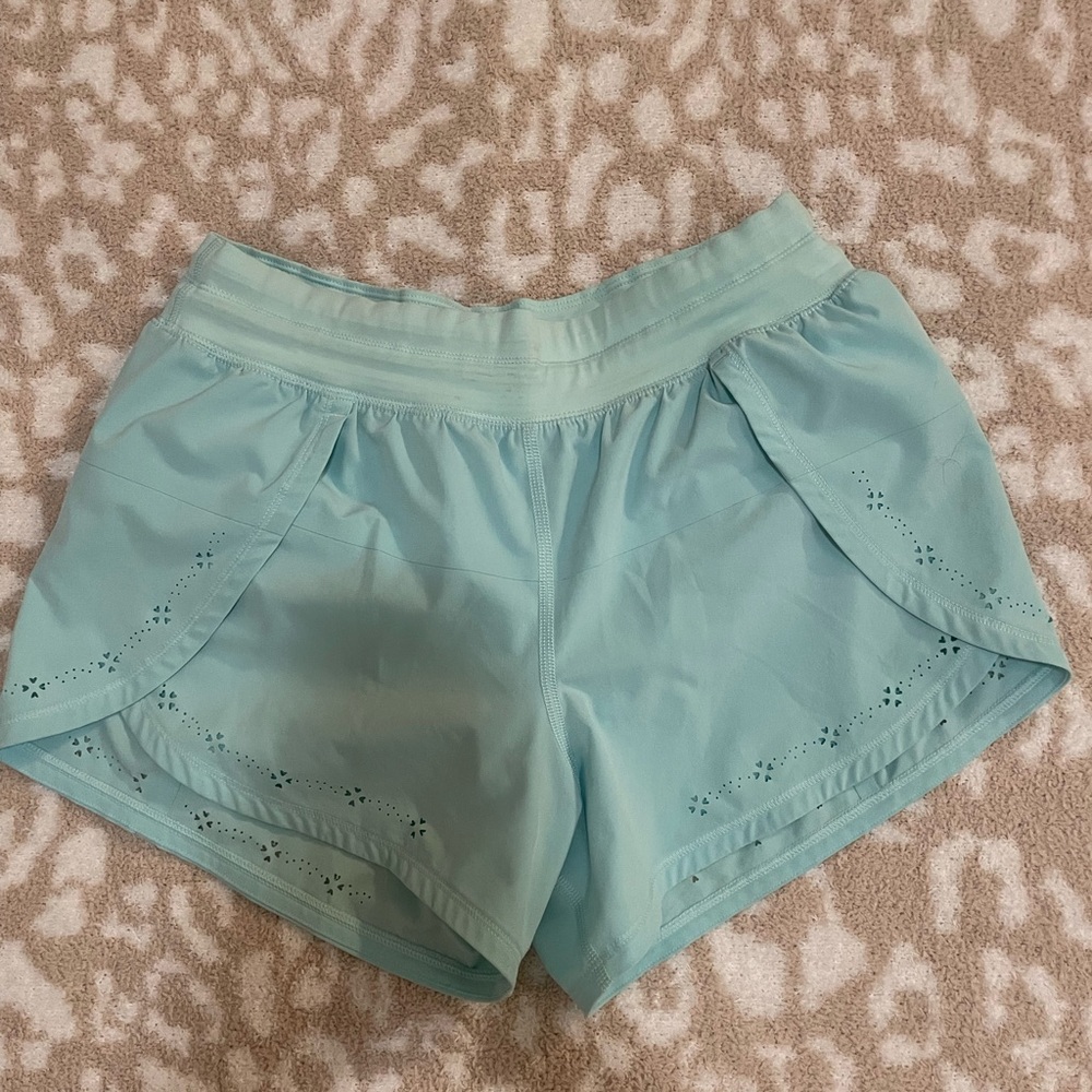 lululemon athletica Aqua Athletic Shorts